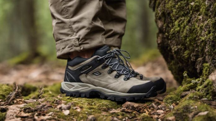 are the columbia newton ridge plus shoes slip resistant