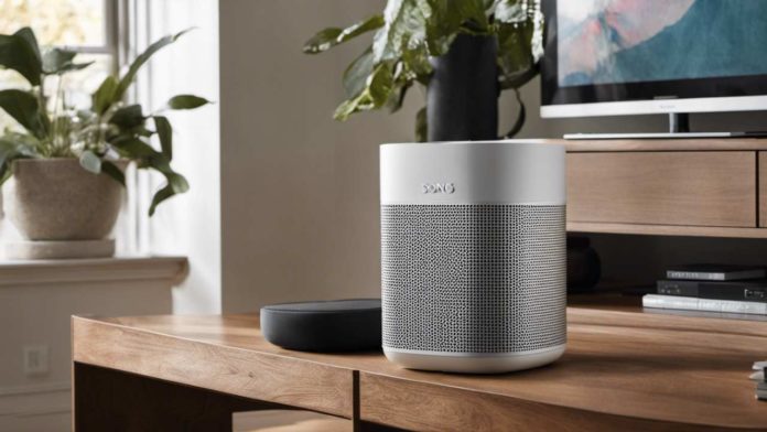 comment connecter sonos a un appareil pour lutiliser comme haut parleur