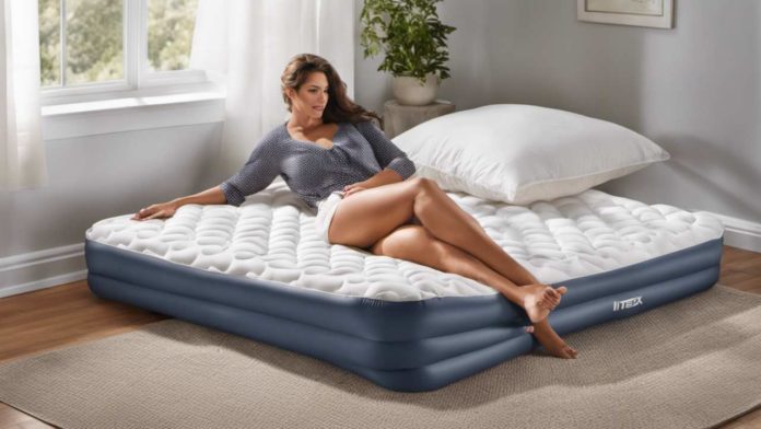 comment proceder pour gonfler un matelas intex