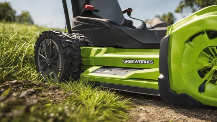 is it possible for the greenworks mower to operate using only one battery