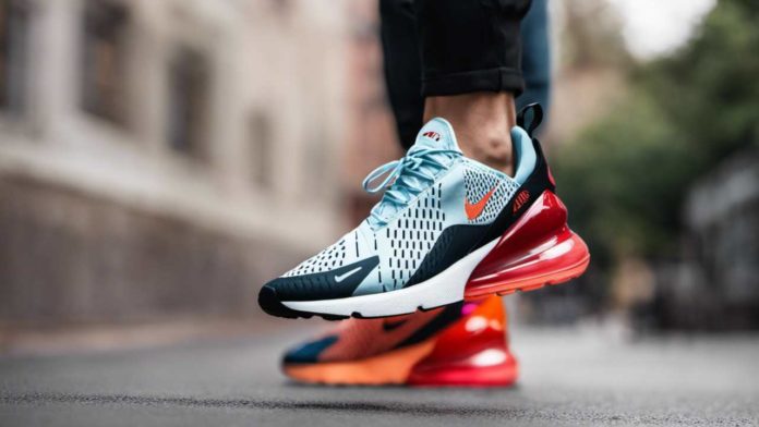 quelle est la taille des air max 270