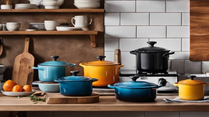 quels sont les produits fabriques par la marque francaise le creuset