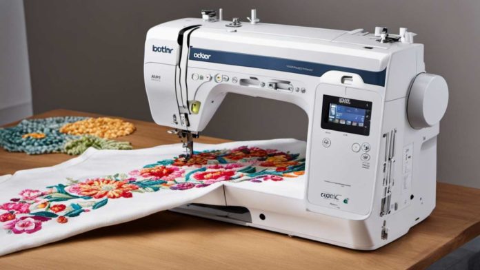 what is the maximum embroidery size on the brother se600