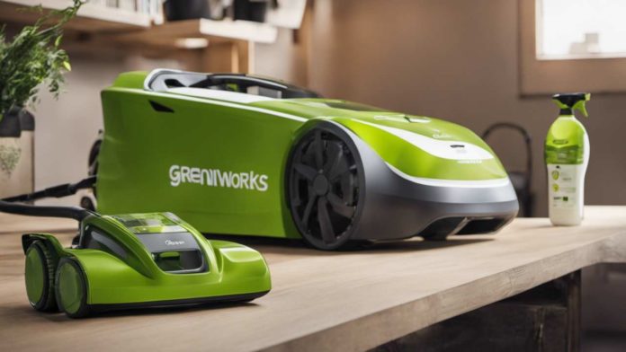 which company produces greenworks lawn mowers